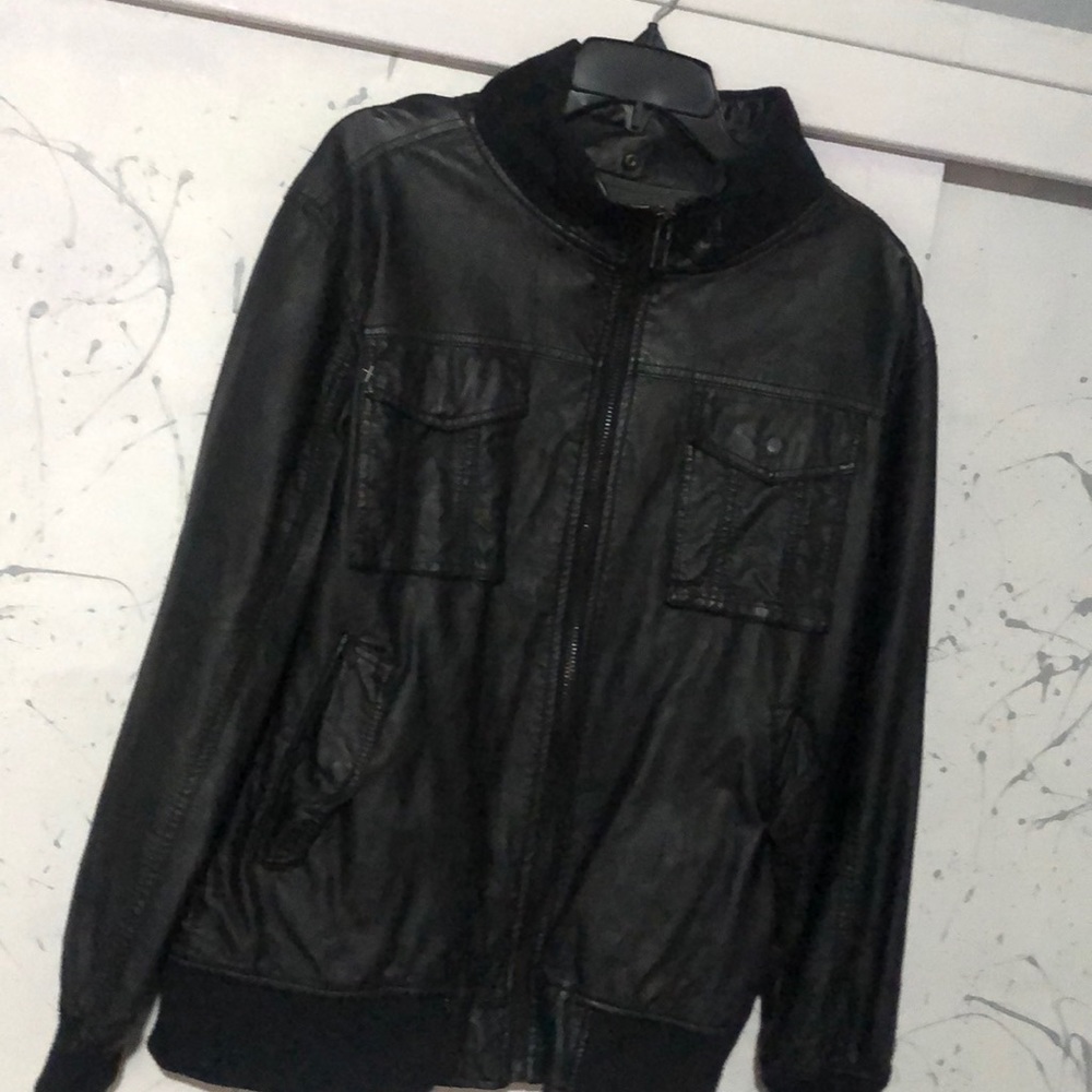 Leather jacket